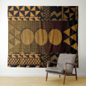 Tapisserie urbaine Afrocentrique (En situation (horizontale))