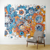 Tapisserie V-Pulse 2 (En situation (horizontale))