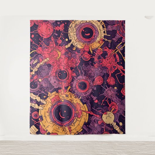 Tapisserie V-Pulse 6 (Devant)