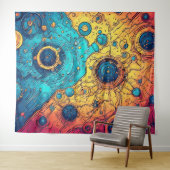 Tapisserie V-Pulse 7 (En situation (horizontale))