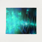 Tapisserie verte Night Sky Emerald (Devant (Horizontal))