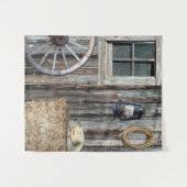 Tapisserie verticale à thème occidental (Devant (Horizontal))