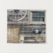 Tapisserie verticale sur le thème occidental (Devant (Horizontal))