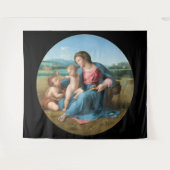 Tapisserie vierge et enfant (Devant (Horizontal))