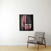 Tapisserie vintage américaine (En situation)