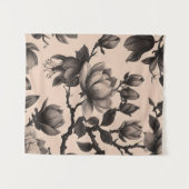 Tapisserie vintage Monochrome Magnolia (Devant (Horizontal))