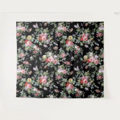 Tapisserie Vintage noire (Devant (Horizontal))