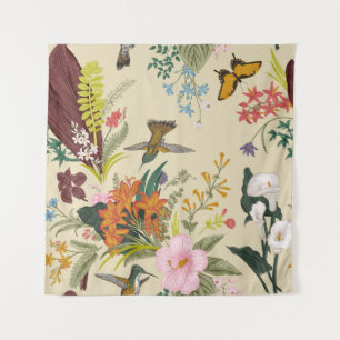 Tapisserie Vintage tropicale