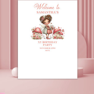 Tapisserie Whimsy Pink Fairy 6e Anniversaire