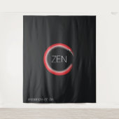 Tapisserie Zen rouge (Devant)