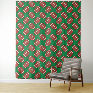 tapisserieën football/Rugby Pattern Wandkleed