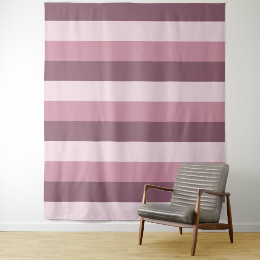 Tapisserieën met driekleurenstrips wandkleed (In situ)