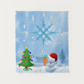 Tapisseries Bonhomme de neige (Devant)