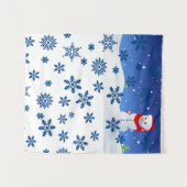 Tapisseries Bonhomme de neige (Devant (Horizontal))
