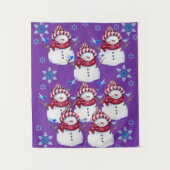 Tapisseries Bonhomme de neige (Devant)