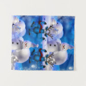 Tapisseries Bonhomme de neige (Devant (Horizontal))