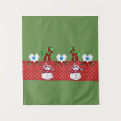 Tapisseries Bonhomme de neige (Devant)
