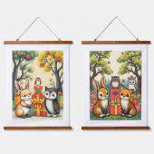 Tapisseries Colorées pour les Chambres d'Enfants (Double)