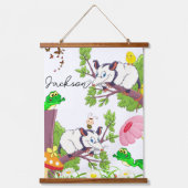 Tapisseries coupées en bois Possum Frog Chicks Flo (Recto)