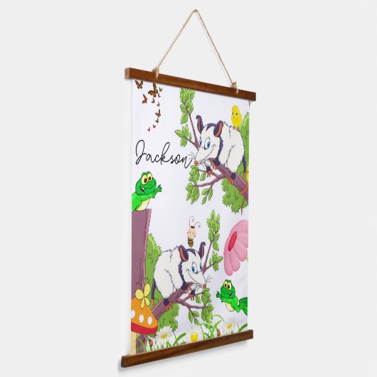 Tapisseries coupées en bois Possum Frog Chicks Flo (Angulaire)