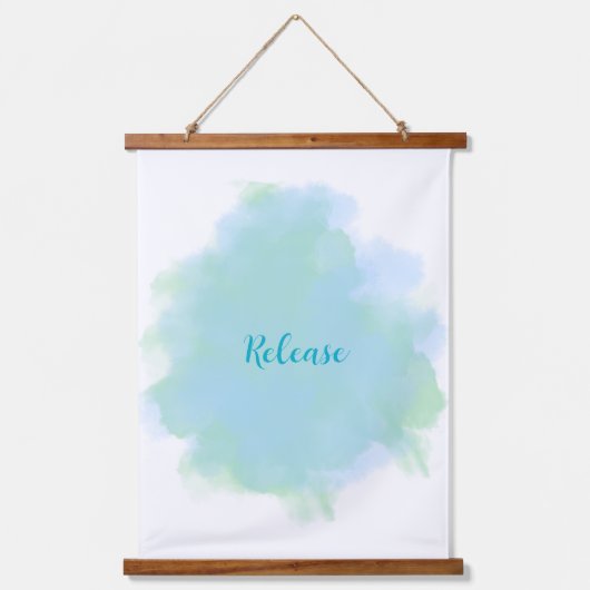 Tapisseries d'art murale bleu vert (Recto 3)