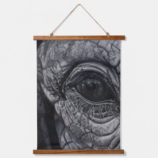 Tapisseries de décoration aux yeux d'éléphant (Recto)