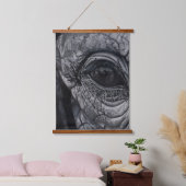 Tapisseries de décoration aux yeux d'éléphant (Chambre à coucher)
