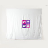 Tapisseries de douche de mariée ajoutent un logo é (Devant (Horizontal))