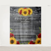 Tapisseries de fond de mariage en bois de tourneso (Devant)