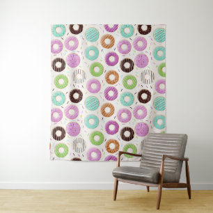 Tapisseries de motif de beignet
