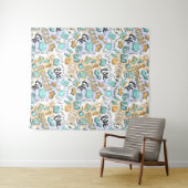 Tapisseries de Motif de médias sociaux (En situation (horizontale))