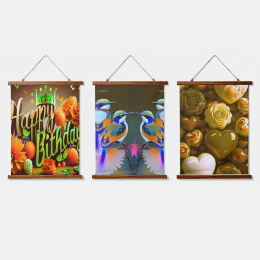 Tapisseries décorées dans des murs (Tripler)