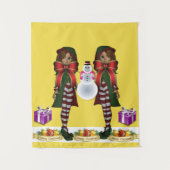 Tapisseries Elfe de Noël (Devant)