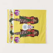 Tapisseries Elfe de Noël (Devant (Horizontal))