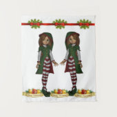 Tapisseries Elfe de Noël (Devant)