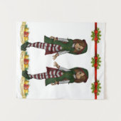 Tapisseries Elfe de Noël (Devant (Horizontal))