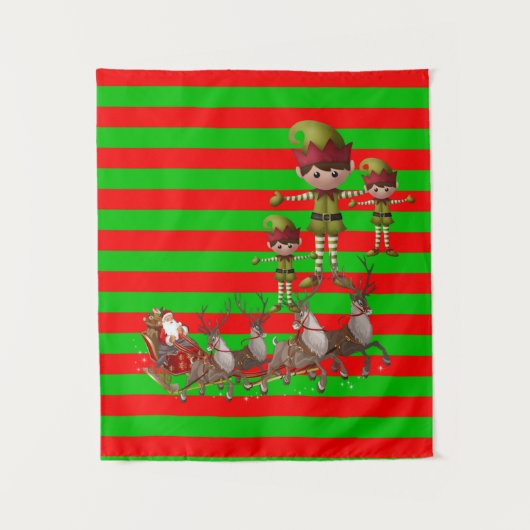 Tapisseries Elfe de Noël (Devant)