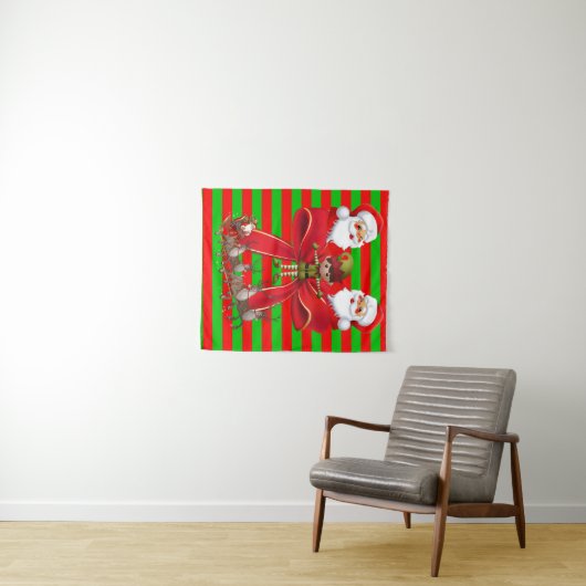 Tapisseries Elfe de Noël (En situation (horizontale))