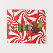 Tapisseries Elfe de Noël (Devant (Horizontal))