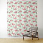 Tapisseries Flamingo Pattern (En situation)