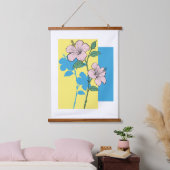 Tapisseries Fleurs Silencieuses (Chambre à coucher)