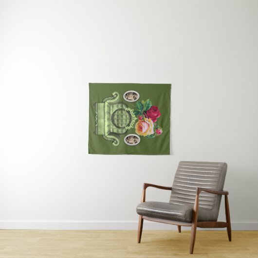 Tapisseries florales (En situation (horizontale))