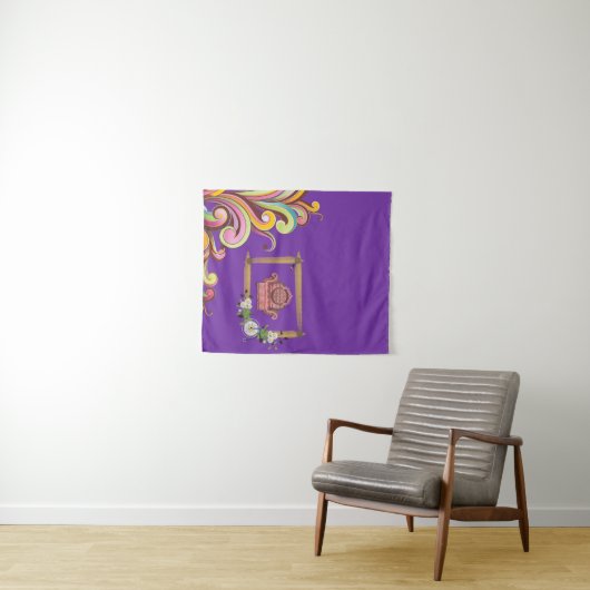 Tapisseries florales (En situation (horizontale))