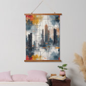 Tapisseries (motif d'art moderne) (Chambre à coucher)