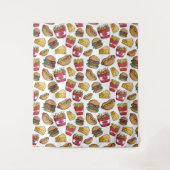 Tapisseries Motif Fast Food (Devant)