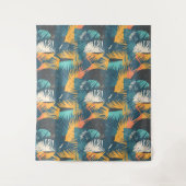 Tapisseries Motif feuille Abstrait (Devant)