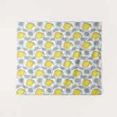 Tapisseries Motifs au citron (Devant (Horizontal))