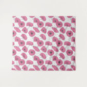 Tapisseries Motifs de fleurs de pavot (Devant (Horizontal))