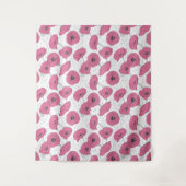 Tapisseries Motifs de fleurs de pavot (Devant)