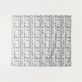 Tapisseries Motifs de musique (Devant (Horizontal))